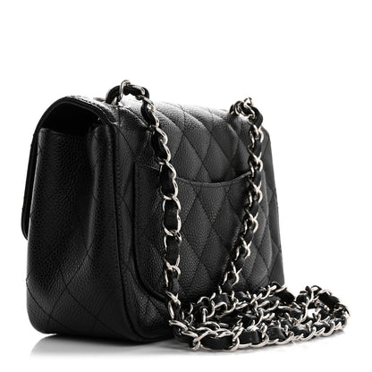 Chanel Caviar Quilted Mini Square Flap Black 2 of 10