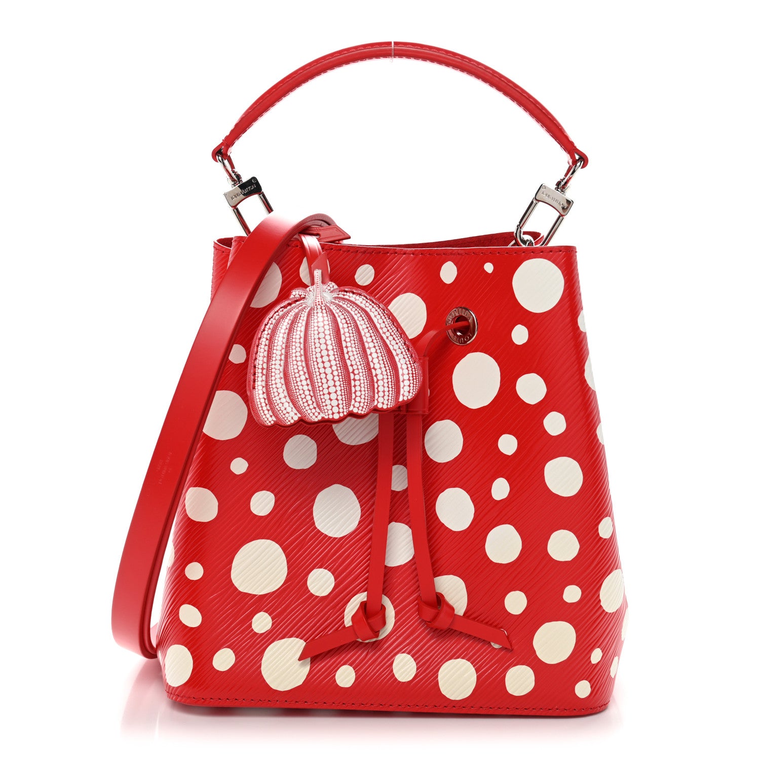 Louis Vuitton LV X YK Epi Neonoe BB Rouge White 1 of 9