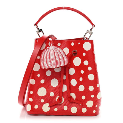 Louis Vuitton LV X YK Epi Neonoe BB Rouge White 1 of 9