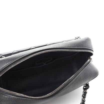 Chanel Caviar Lambskin Quilted Coco Break Camera Case Black 6 of 11