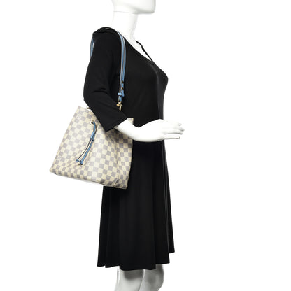 Louis Vuitton Damier Azur Neonoe MM Bleuet 2 of 9