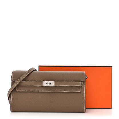 Hermes Epsom Kelly Wallet To Go Etoupe 11 of 11