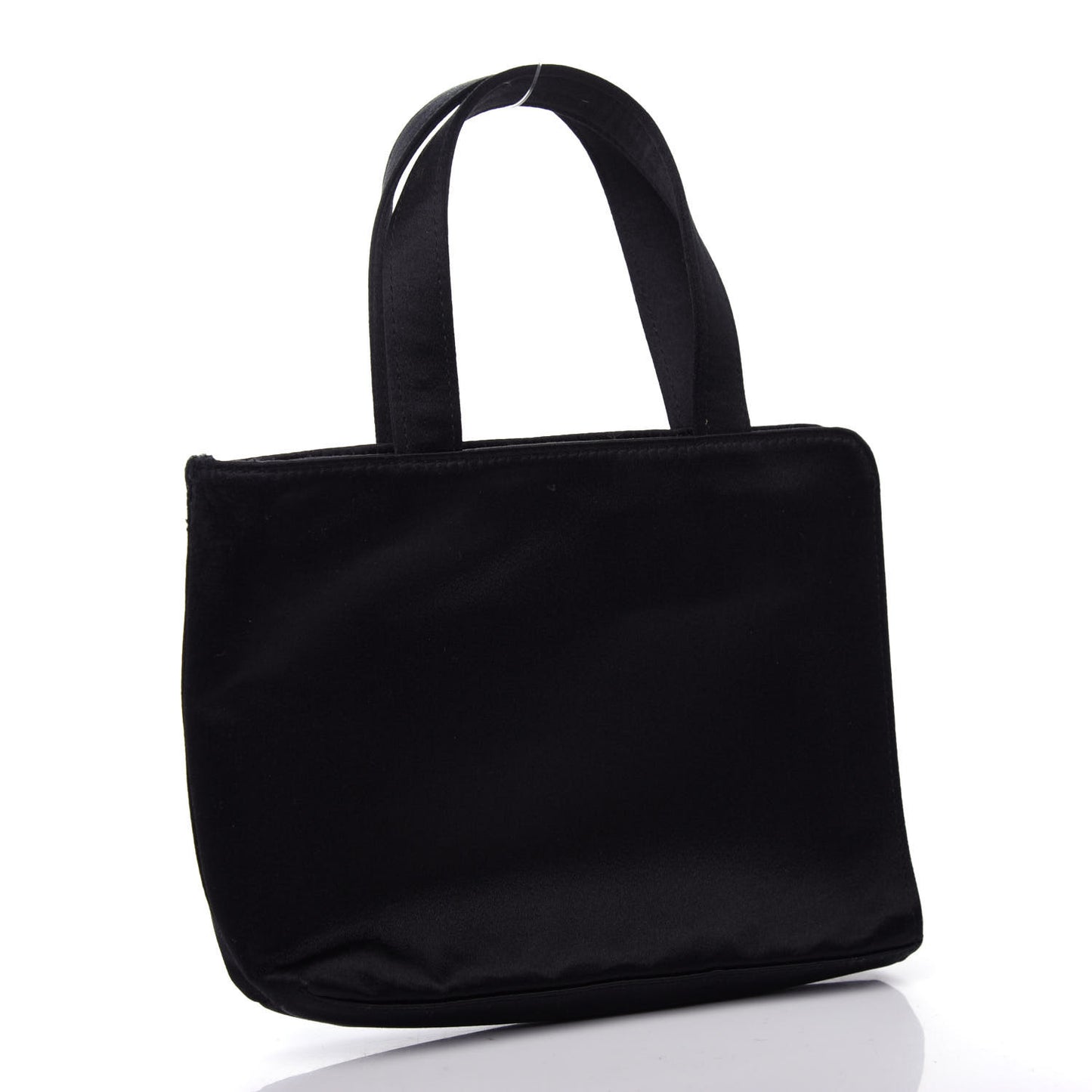 Satin Tote Black