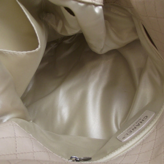 Chanel Leather Soft and Chain Large Hobo Ivory 8 of 14