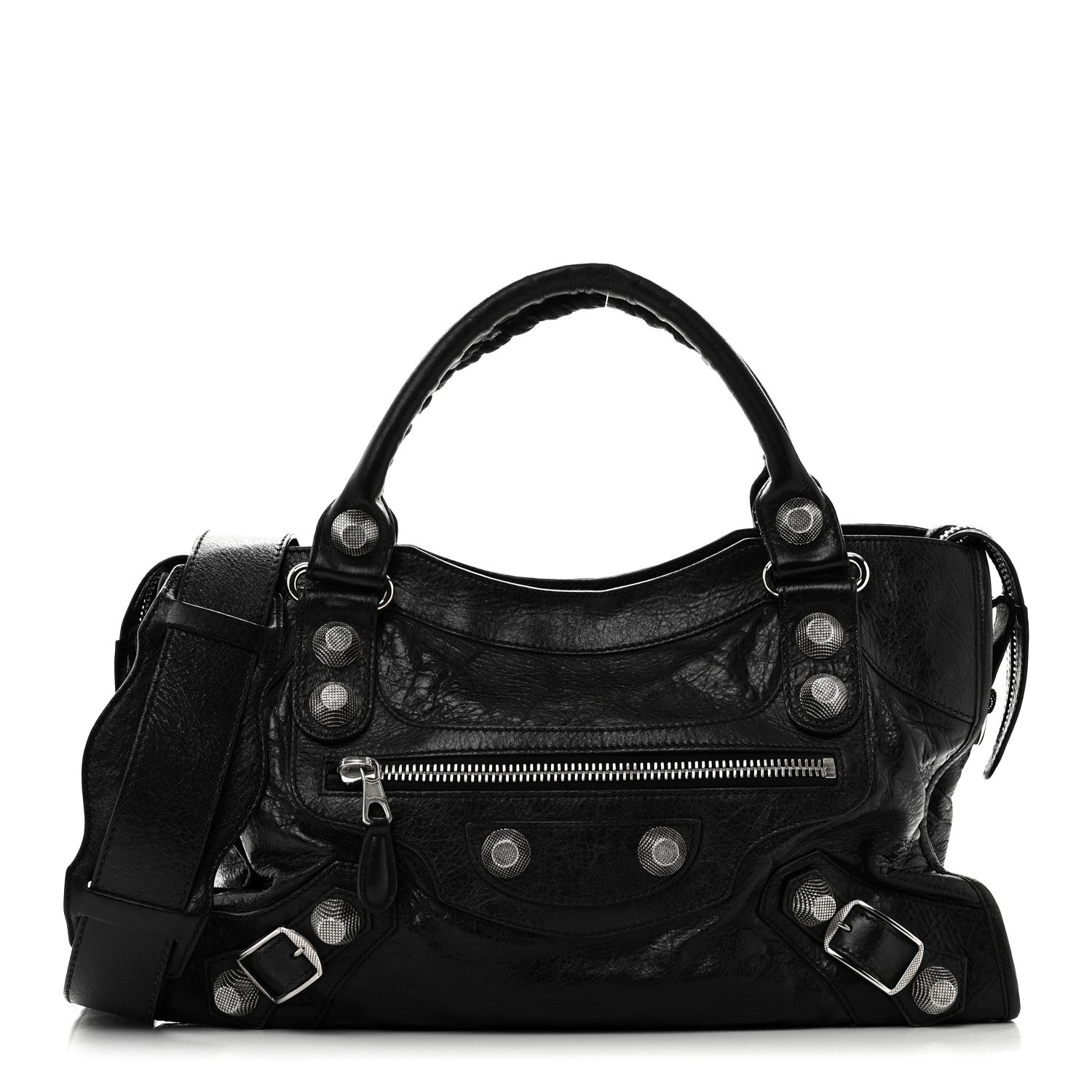 Balenciaga Agneau Giant 21 Silver Hardware City Black 8 of 10