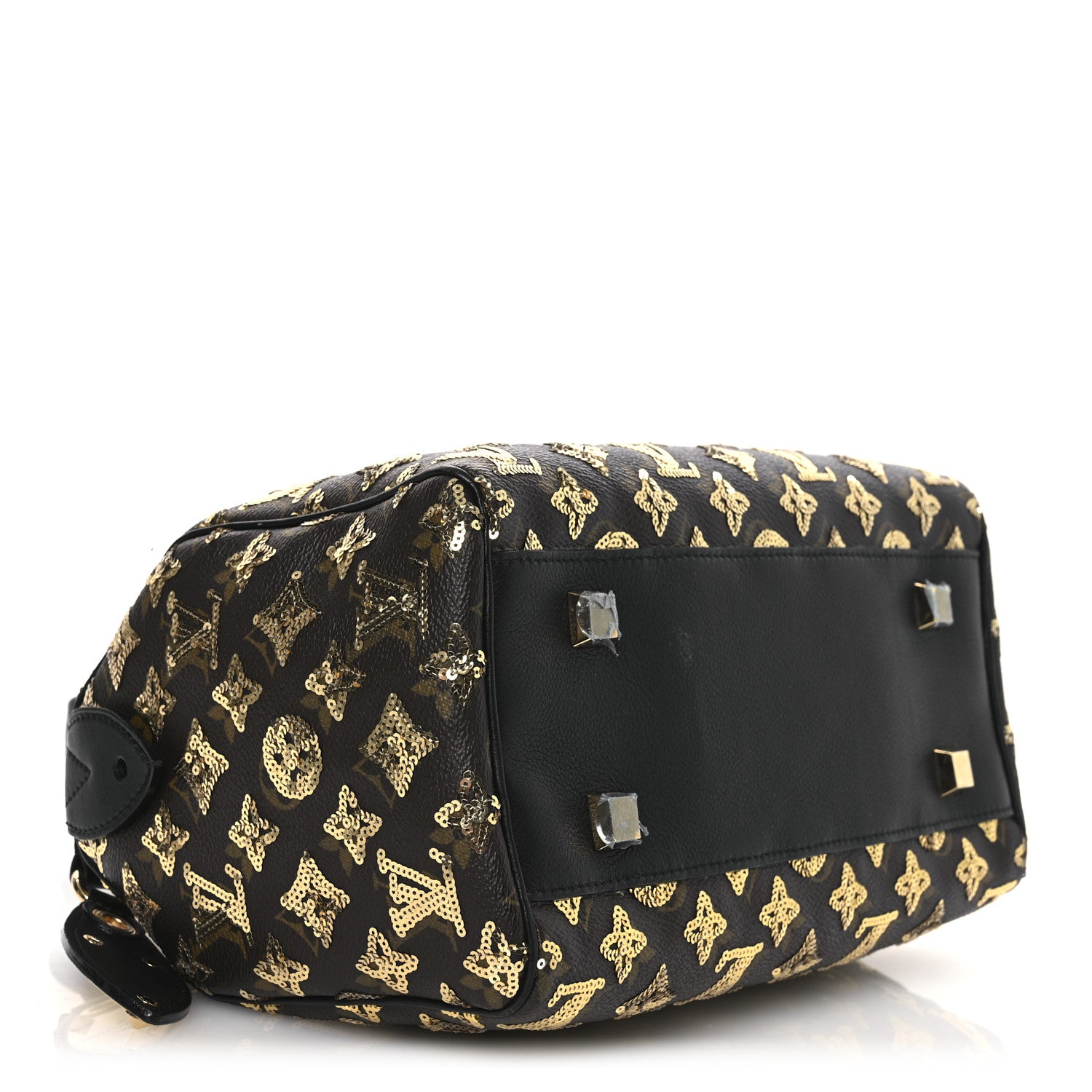 Louis Vuitton Monogram Sequins Eclipse Speedy 28 Gold 4 of 12
