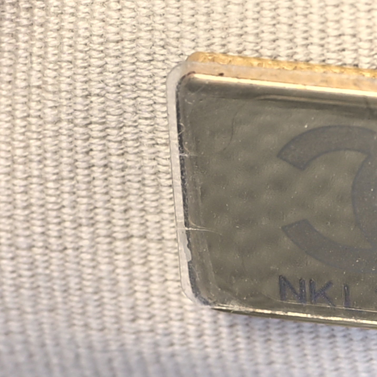 Caviar Quilted Small Wavy CC Hobo Light Blue