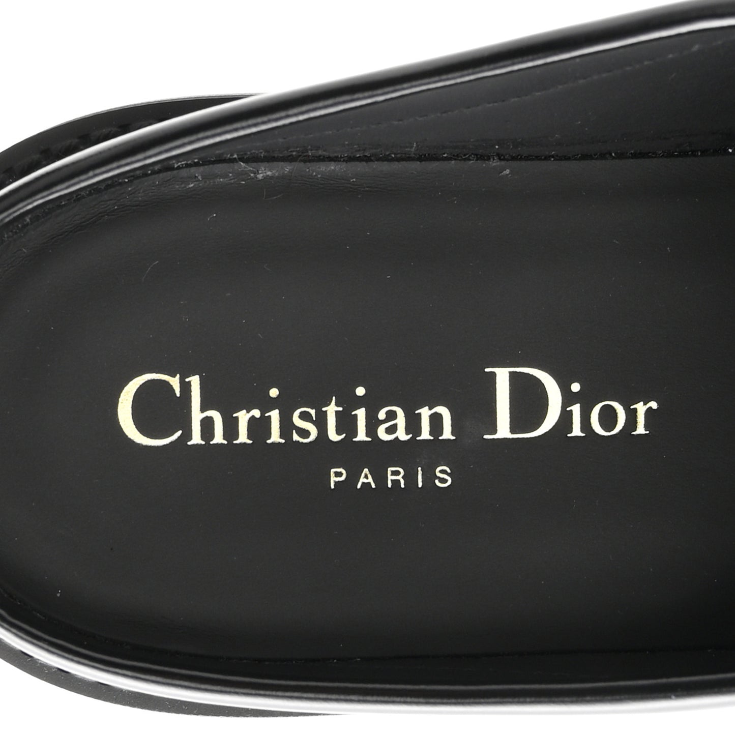 Brushed Calfskin Boy Mules 39.5 Black