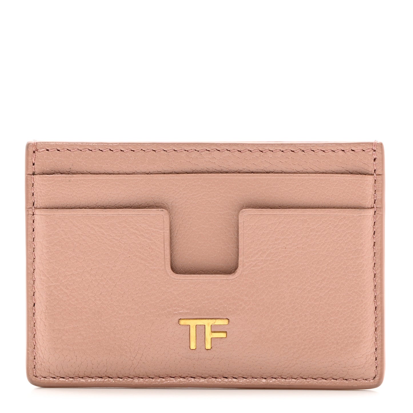 Goatskin Card Holder Pink