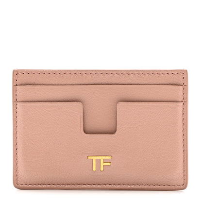 Tom Ford Goatskin Card Holder Pink 1 of 6