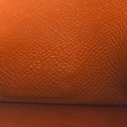 Hermes Epsom Bearn Gusset Wallet Gold 7 of 7