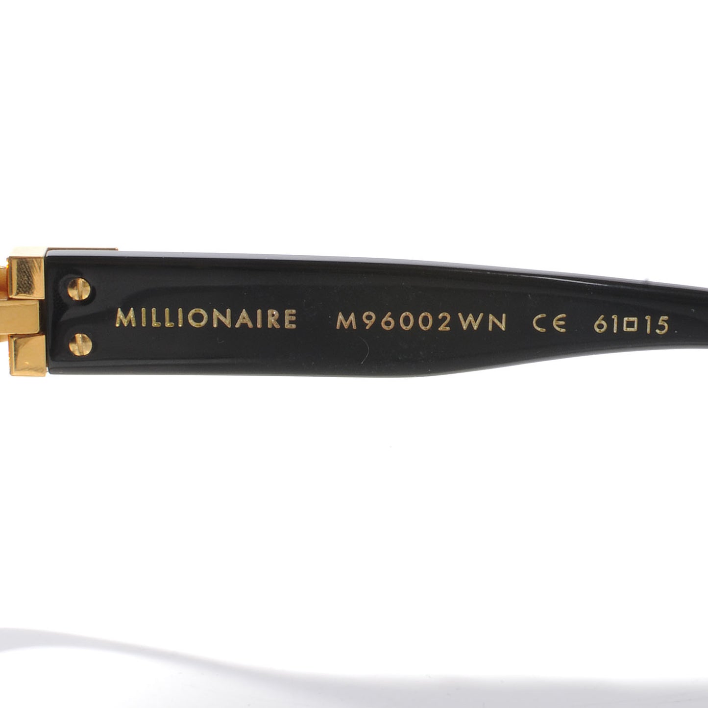 Millionaire Sunglasses Black