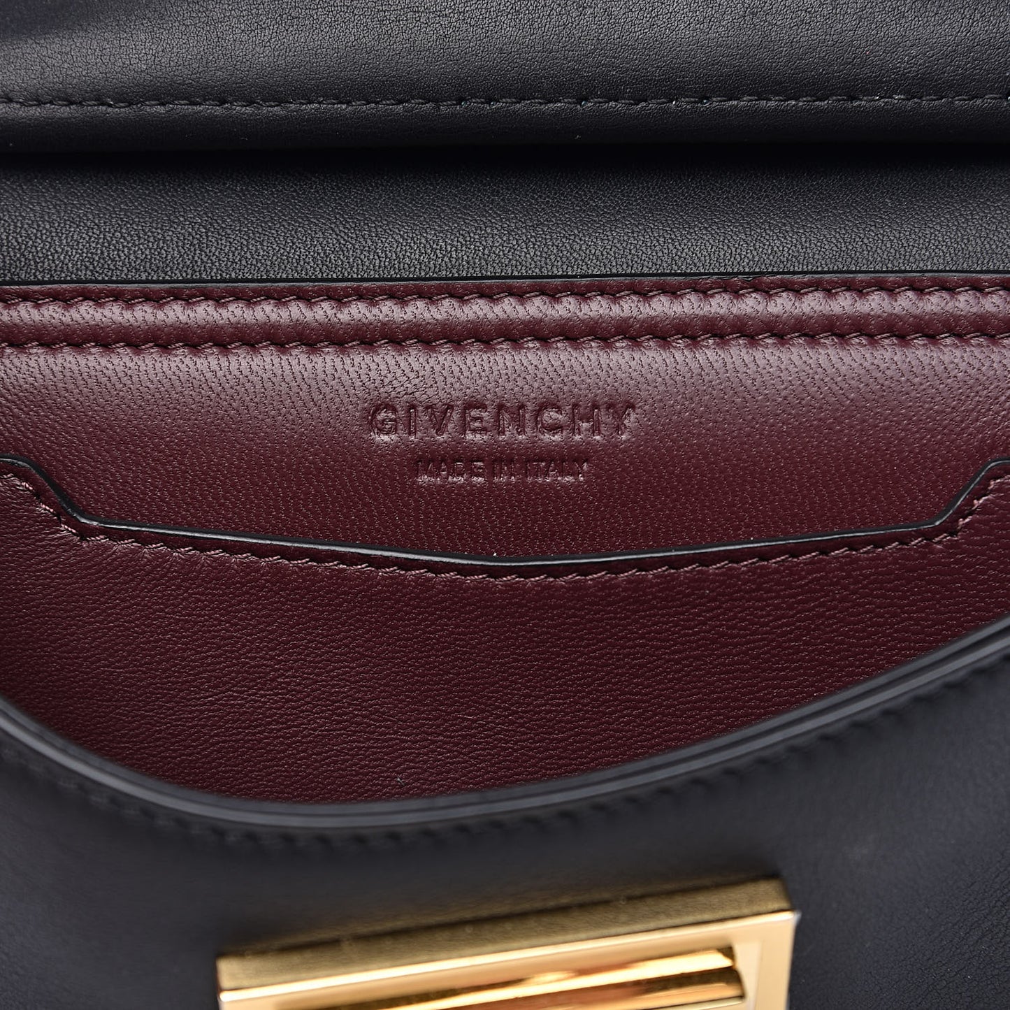 Calfskin Mini Mystic Shoulder Bag Black