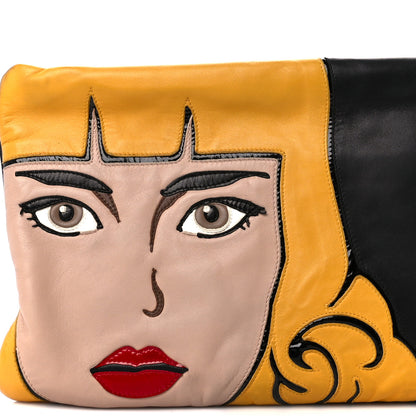 Prada Nappa Pop Girl Zip Pouch Black 9 of 13