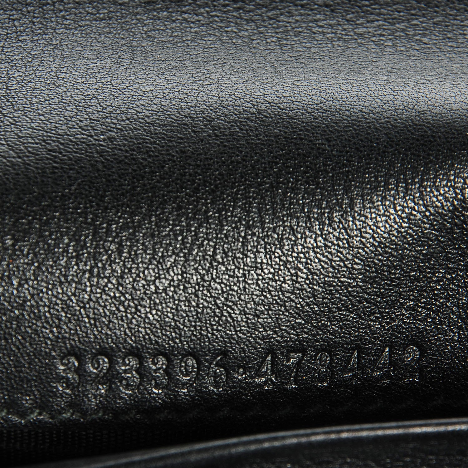 Gucci Guccissima Signature Microguccissima Bree Continental Wallet Black 6 of 7