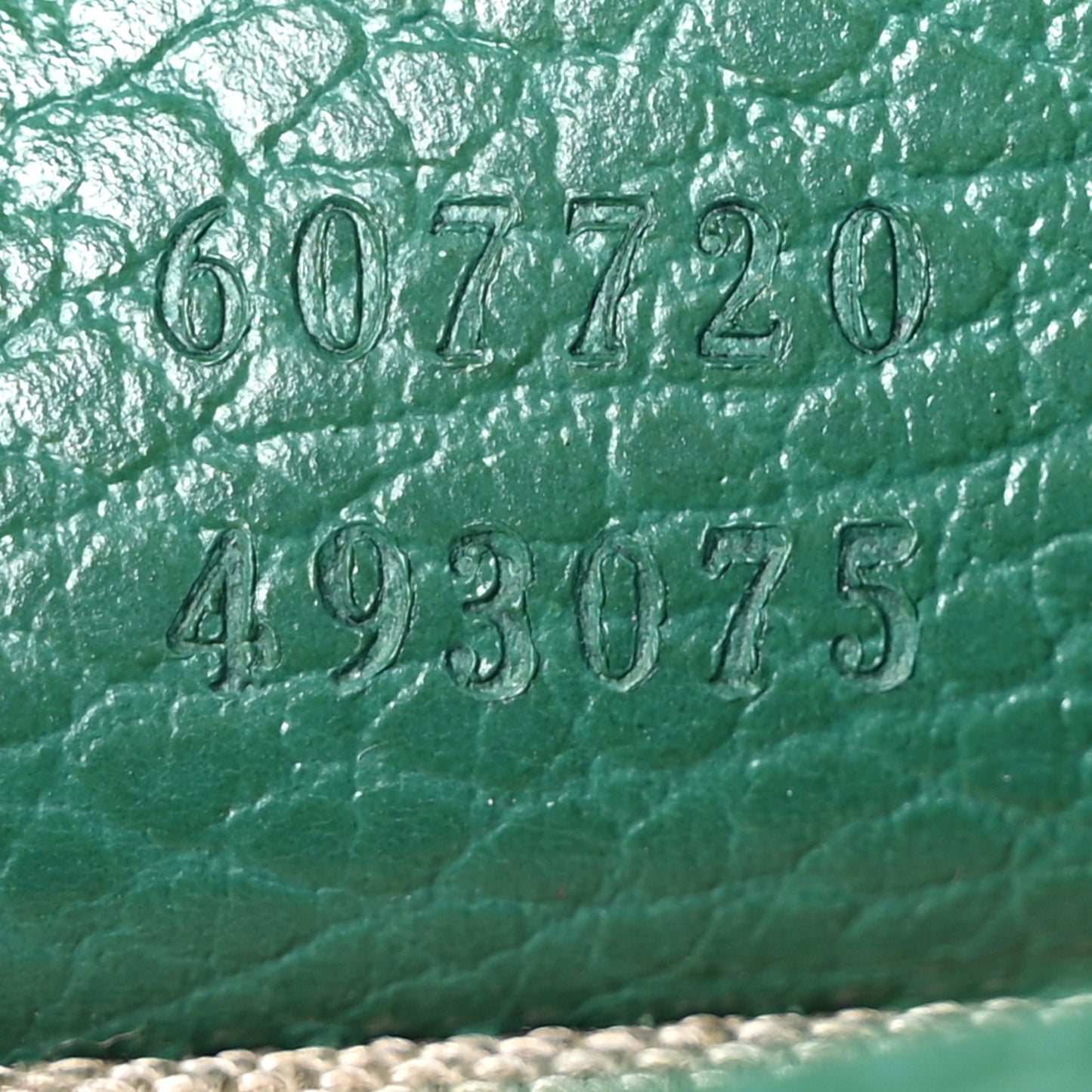 Dollar Calfskin Interlocking G Crossbody Bag Emerald