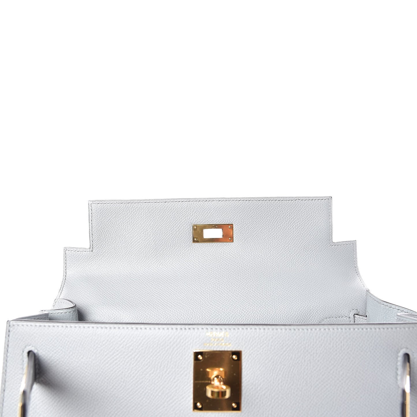 Epsom Kelly Sellier 28 Bleu Glacier