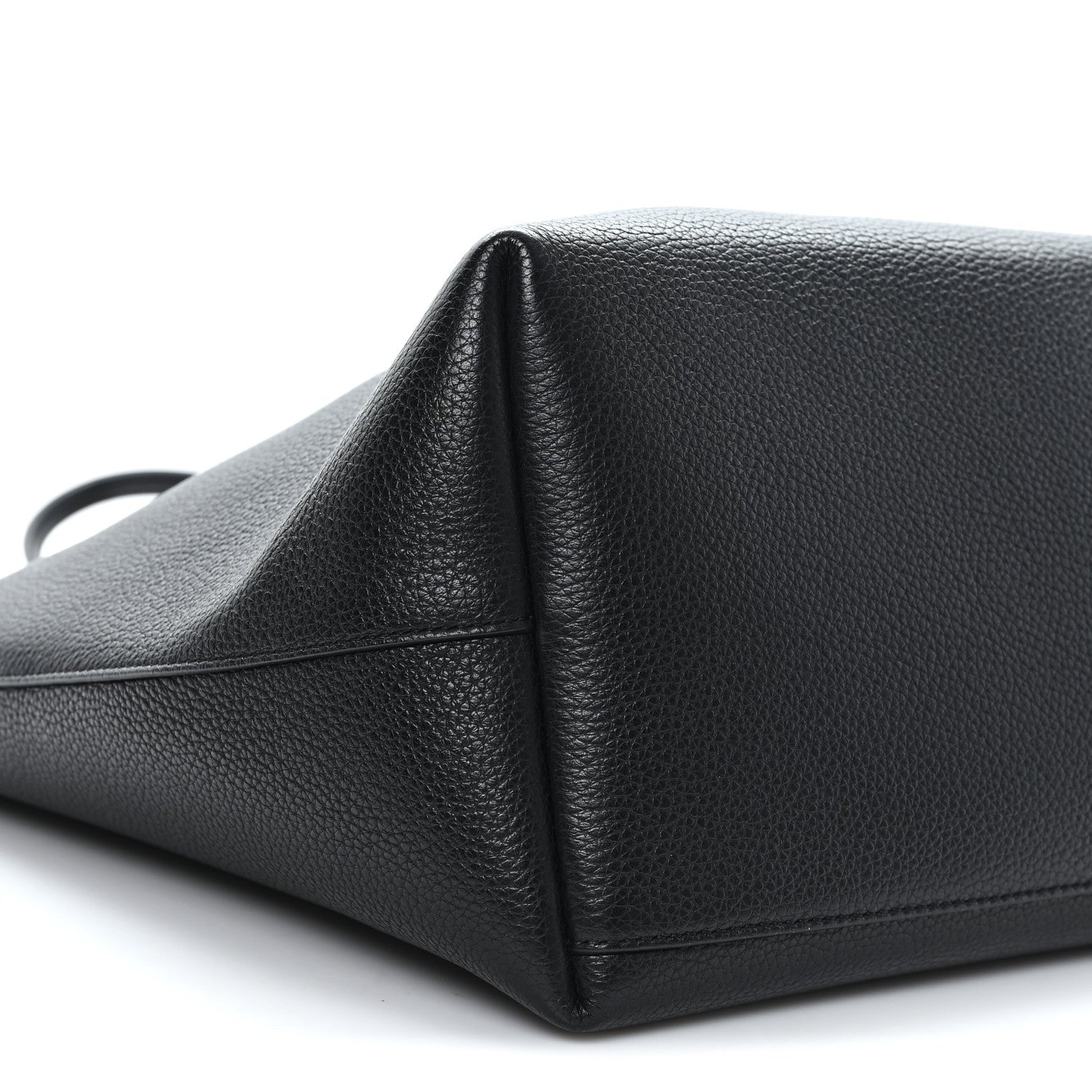 Salvatore Ferragamo Calfskin Travel Tote Black 9 of 10