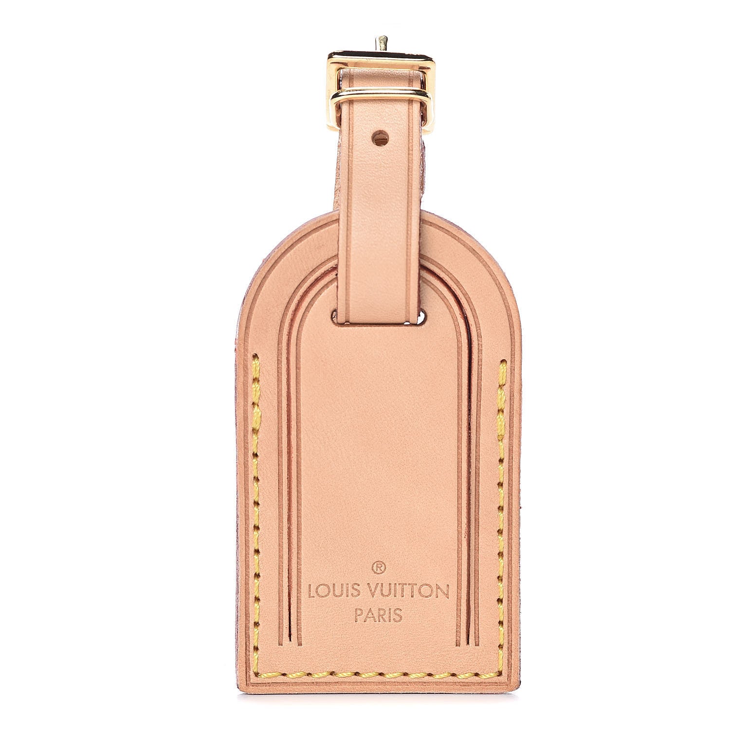 Louis Vuitton Vachetta Luggage Tag 1 of 3