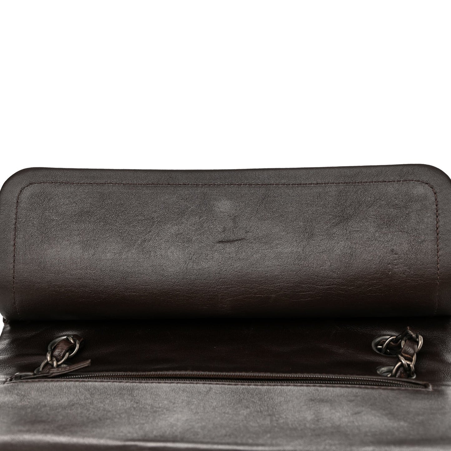 Goatskin Quilted 2.55 Reissue 225 Flap Dark Brown