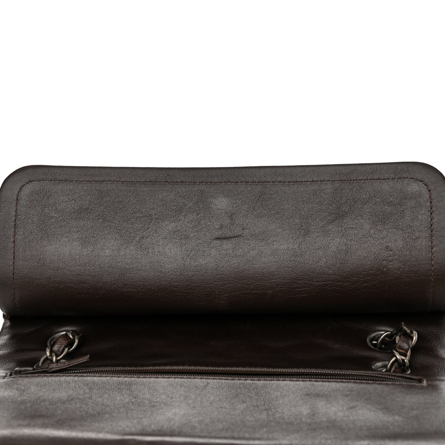 Chanel Goatskin Quilted 2.55 Reissue 225 Flap Dark Brown 11 of 14
