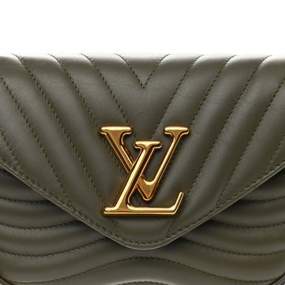 Louis Vuitton Calfskin New Wave Multi Pochette Kaki 9 of 12