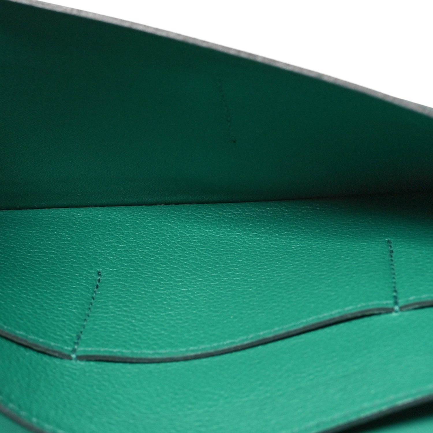 Hermes Evercolor Dogon Wallet Vert Vertigo 6 of 7