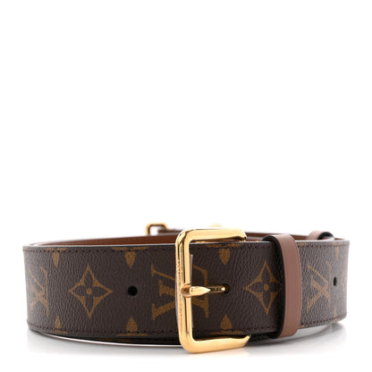 Louis Vuitton Monogram Adjustable Papillon Shoulder Strap Brown 2 of 4