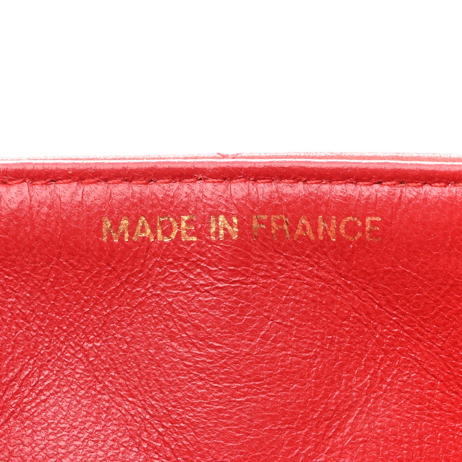 Chanel Lambskin Quilted Small Single Flap Red 6 of 12