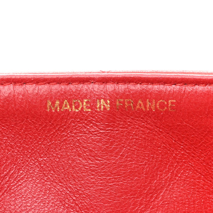 Chanel Lambskin Quilted Small Single Flap Red 6 of 12