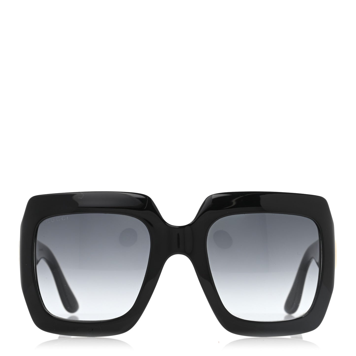Acetate Square Frame Sunglasses GG3814S Black