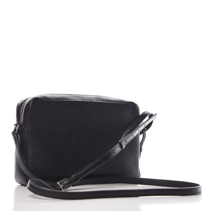 Saint Laurent Lambskin Monogram Small Lou Camera Bag Black 3 of 7
