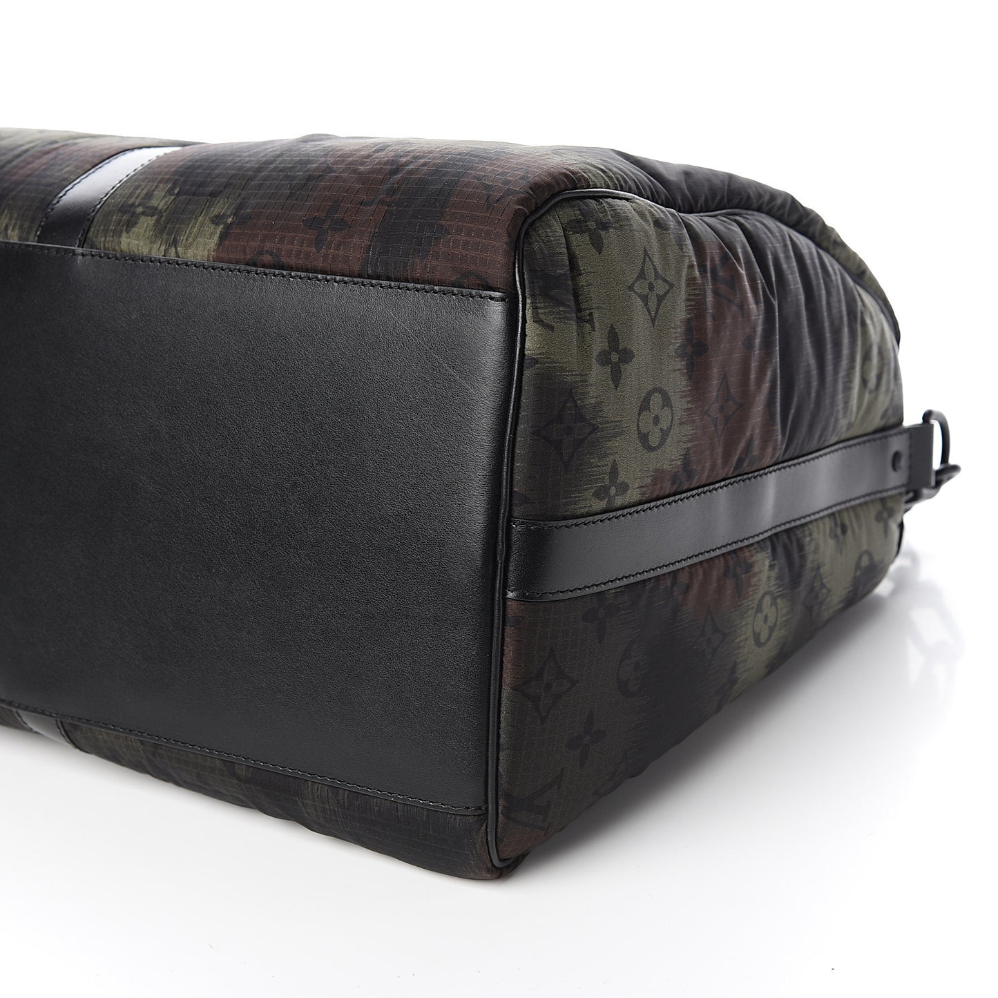 Nylon Monogram Camouflage Keepall Bandouliere 50 Kaki