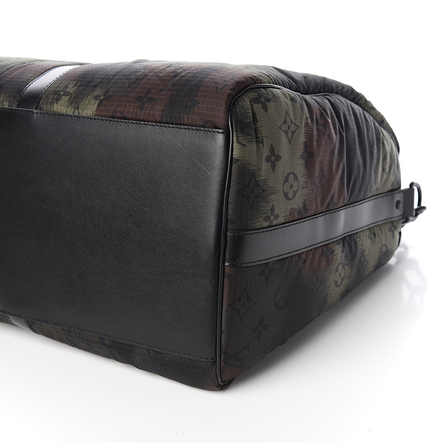 Louis Vuitton Nylon Monogram Camouflage Keepall Bandouliere 50 Kaki 8 of 9