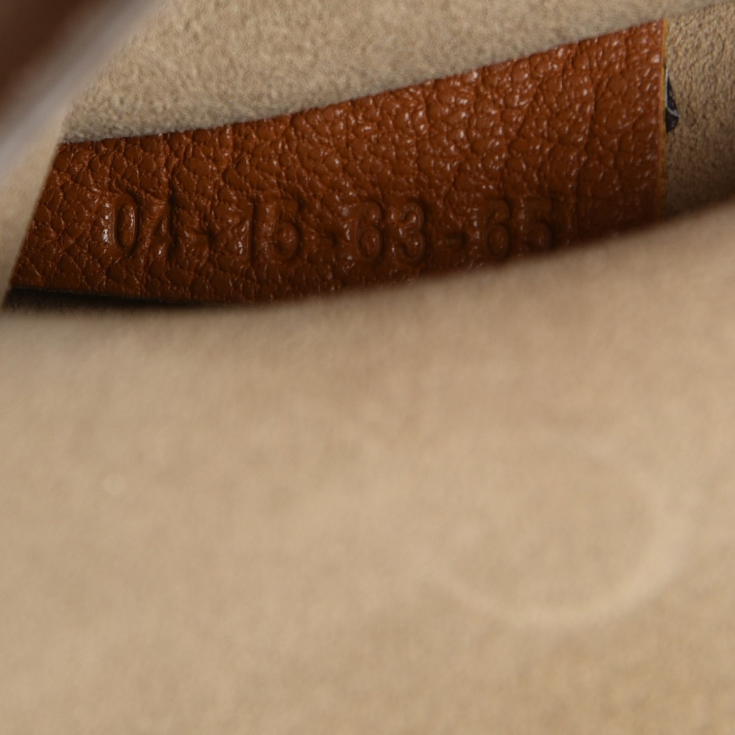 Grained Lambskin Drew Shoulder Bag Caramel
