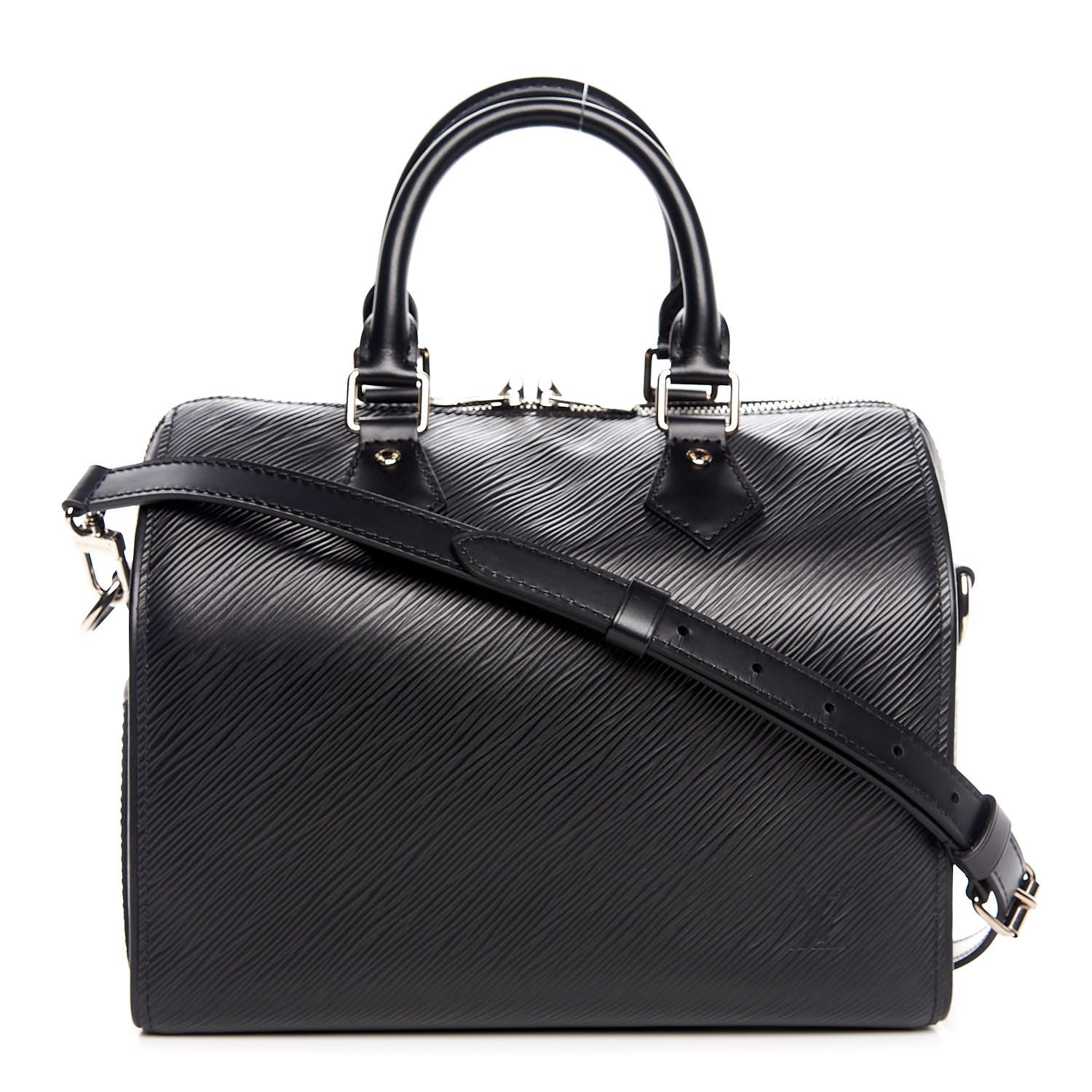 Louis Vuitton Epi Speedy Bandouliere 25 Black 1 of 8