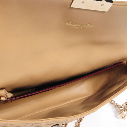 Christian Dior Leather Miss Dior Promenade Clutch Beige 5 of 9
