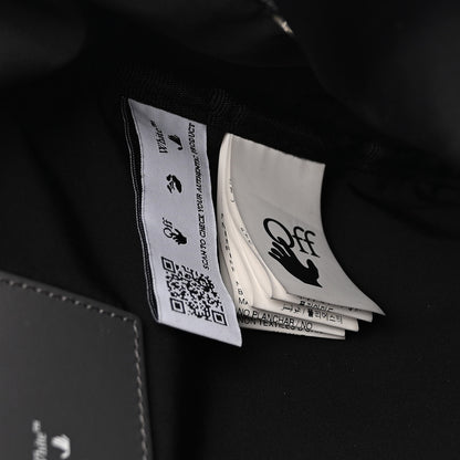 Off-White Nylon Mini Binder Backpack Grey 7 of 10