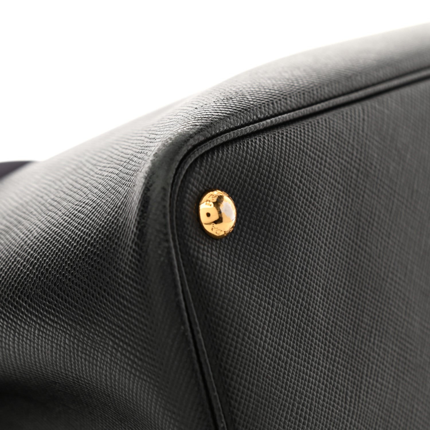 Prada Saffiano Cuir Medium Double Bag Black Fuoco 21 of 24
