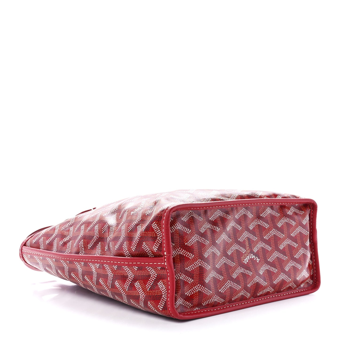 Goyardine Reversible Mini Anjou Red