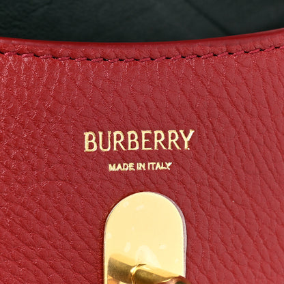Burberry Calfskin Mini Rocking Horse Crossbody Dark Red 7 of 12