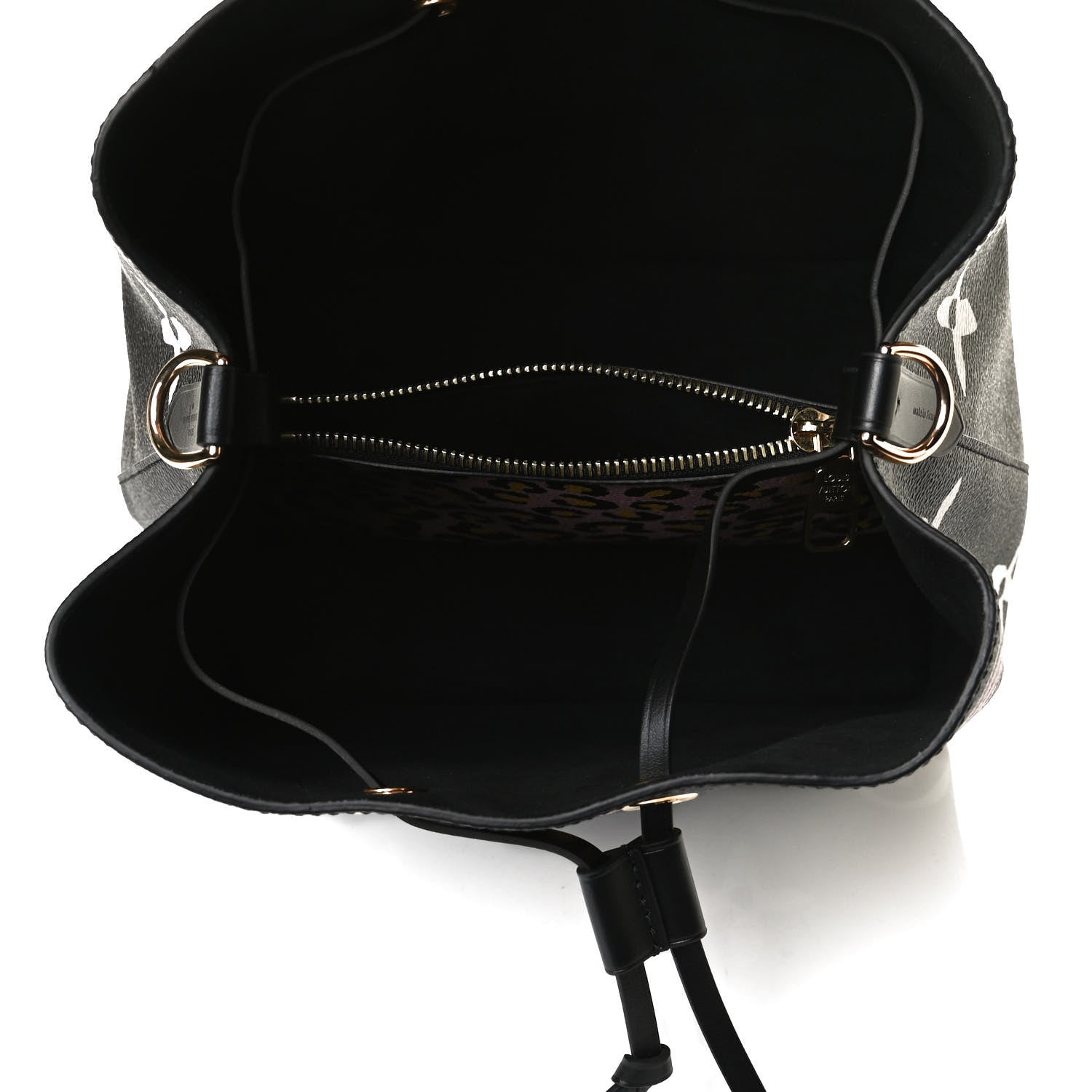 Louis Vuitton Monogram Giant Wild At Heart Neonoe MM Black 5 of 12