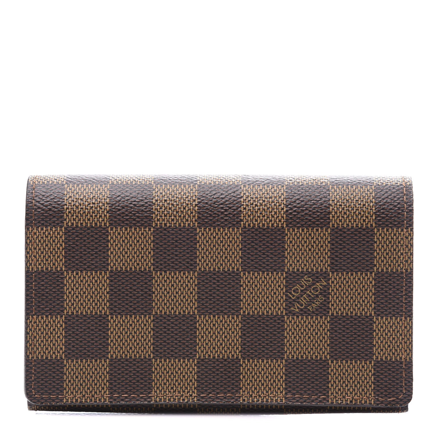 Louis Vuitton Damier Ebene Porte-Monnaie Billets Tresor Wallet 1 of 7