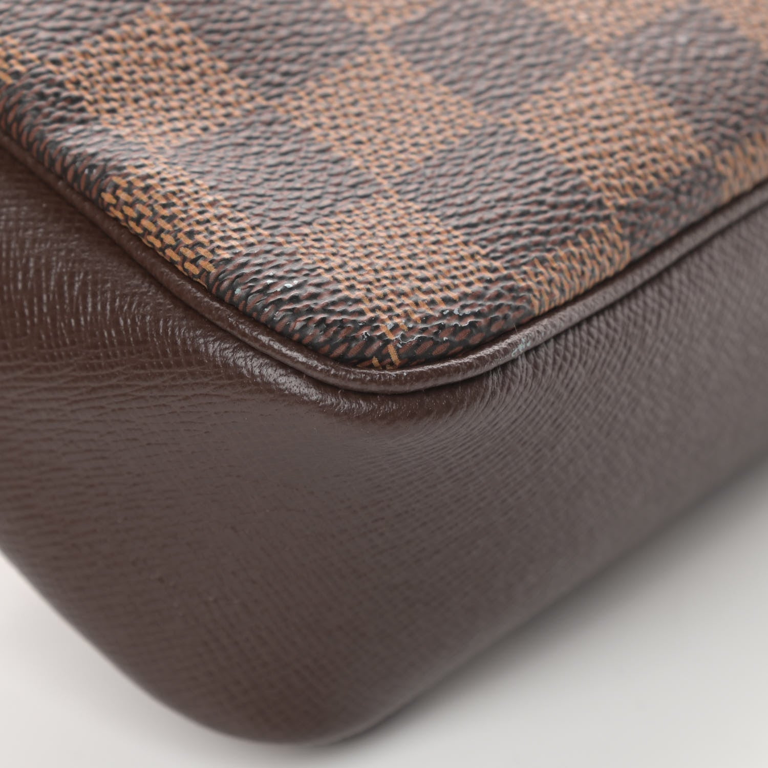 Louis Vuitton Damier Ebene Trousse Make Up Bag Pochette 10 of 11