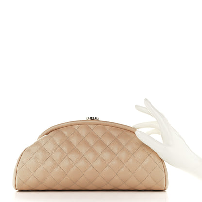 Chanel Caviar Quilted Timeless Clutch Beige 2 of 11
