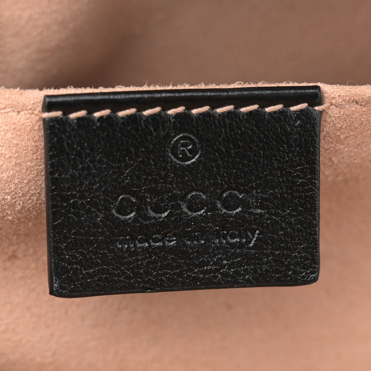 Gucci Monogram Matelasse Diagonal Small GG Marmont Chain Shoulder Bag Beige Black 6 of 13