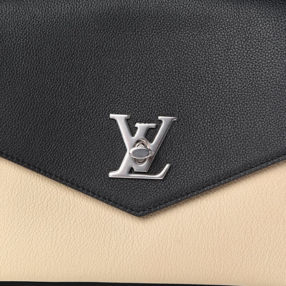 Louis Vuitton Soft Calfskin My Lockme Top Handle Vanille Black 10 of 10