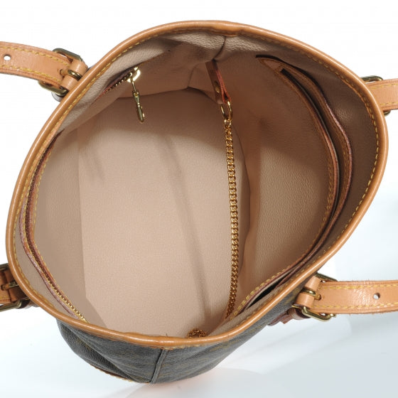 Monogram Petit Bucket 23