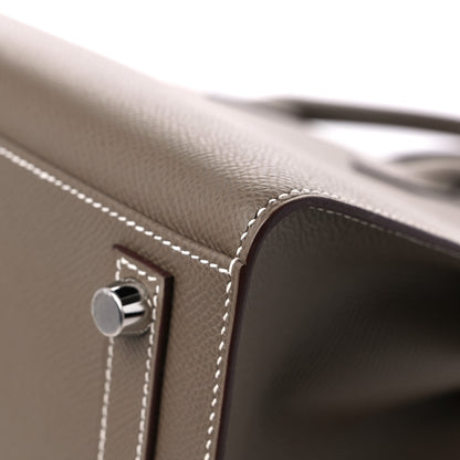 Hermes Epsom Birkin Sellier 25 Etoupe 11 of 12