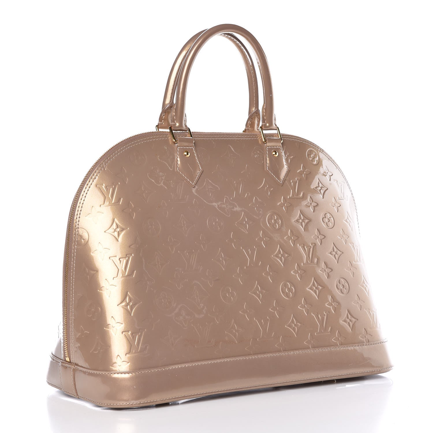 Louis Vuitton Vernis Alma GM Beige Poudre 3 of 14